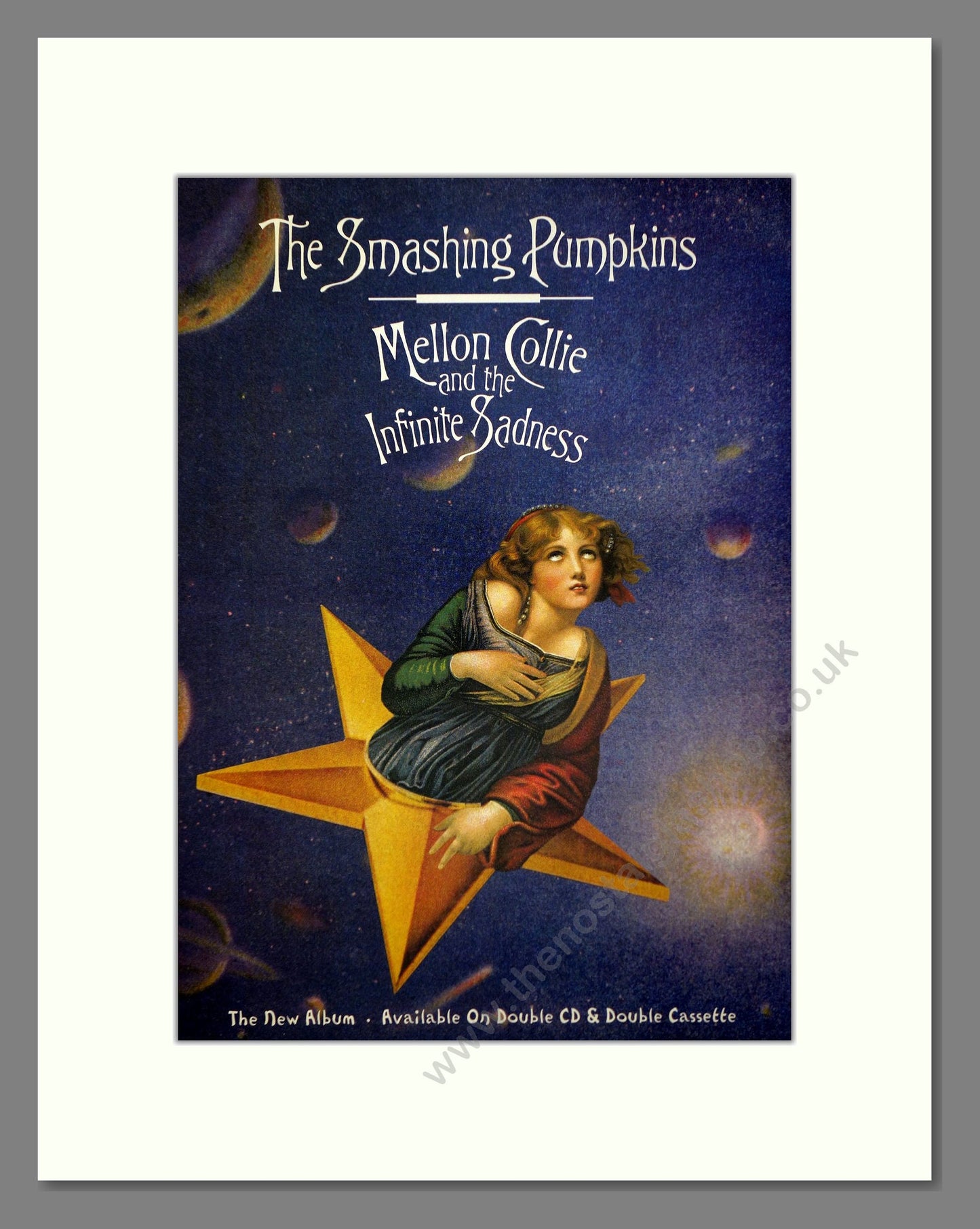 Smashing Pumpkings (The) - Mellon Collie And The Infinite Sadness. Vintage Advert 1996 (ref AD66416)