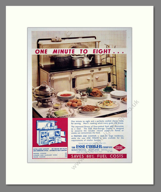 Esse - Premier Cooker. Vintage Advert 1935 (ref AD66605)