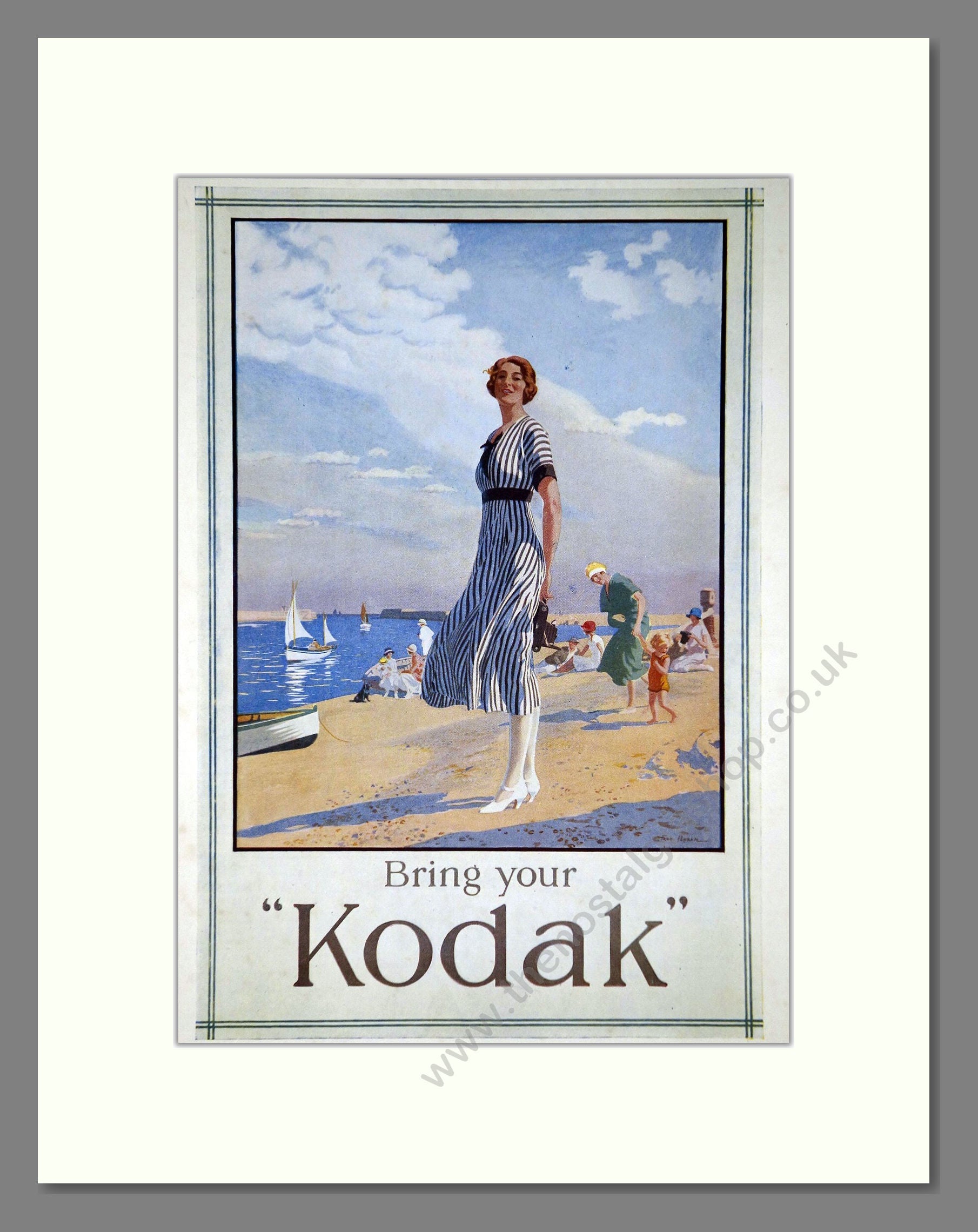 Kodak - Bring Your Kodak. Vintage Advert 1925 (ref AD66749)