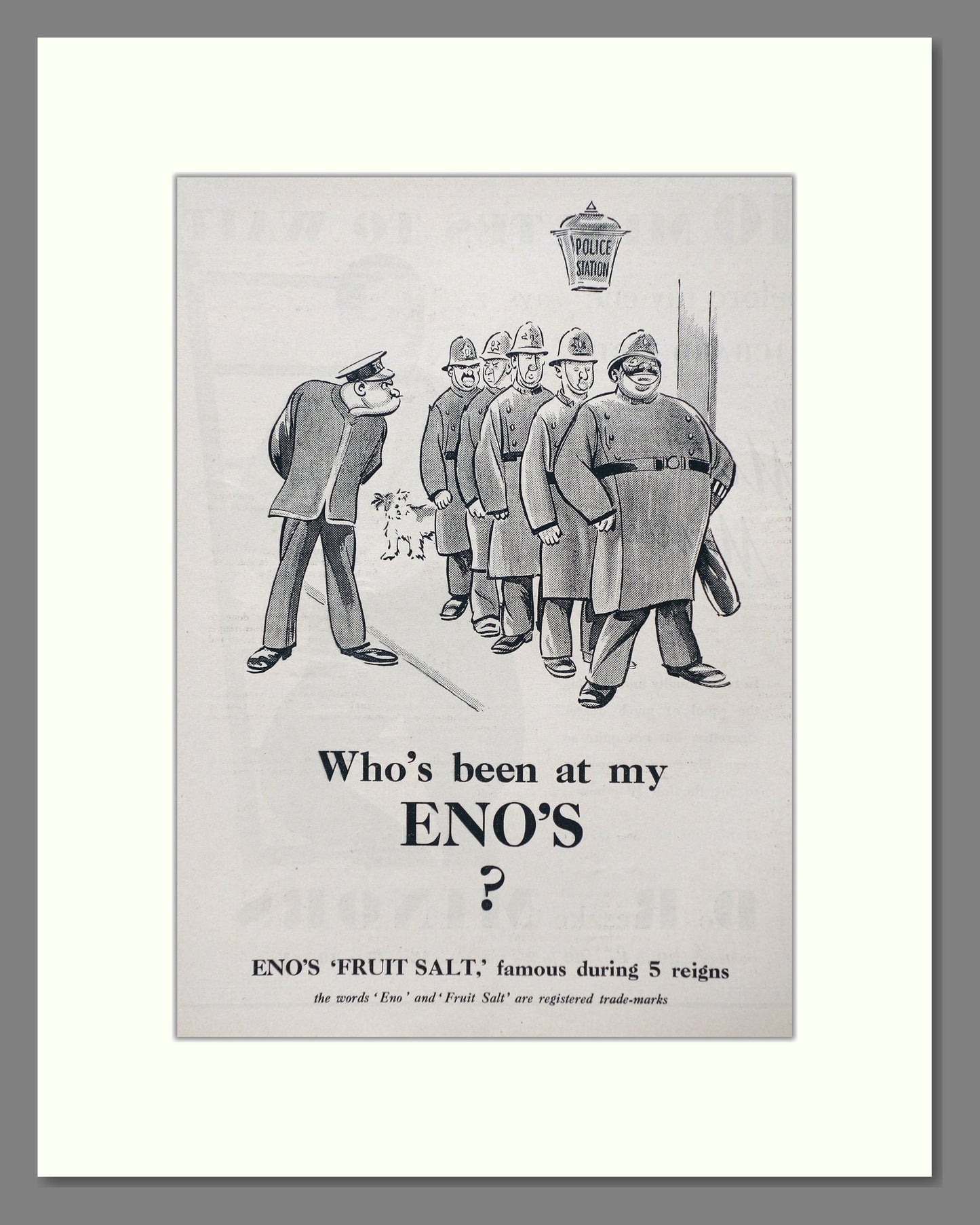 Eno's - Fruit Salt. Vintage Advert 1937 (ref AD66936)