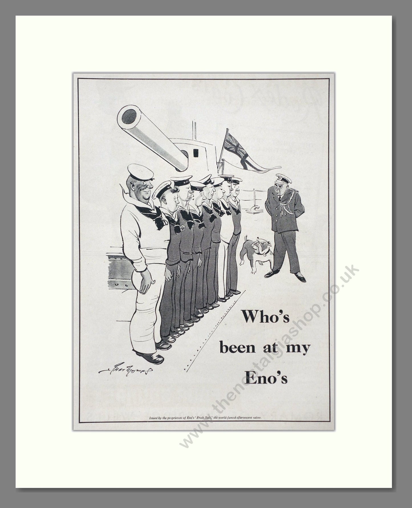 Eno's - Fruit Salt. Vintage Advert 1934 (ref AD66937)