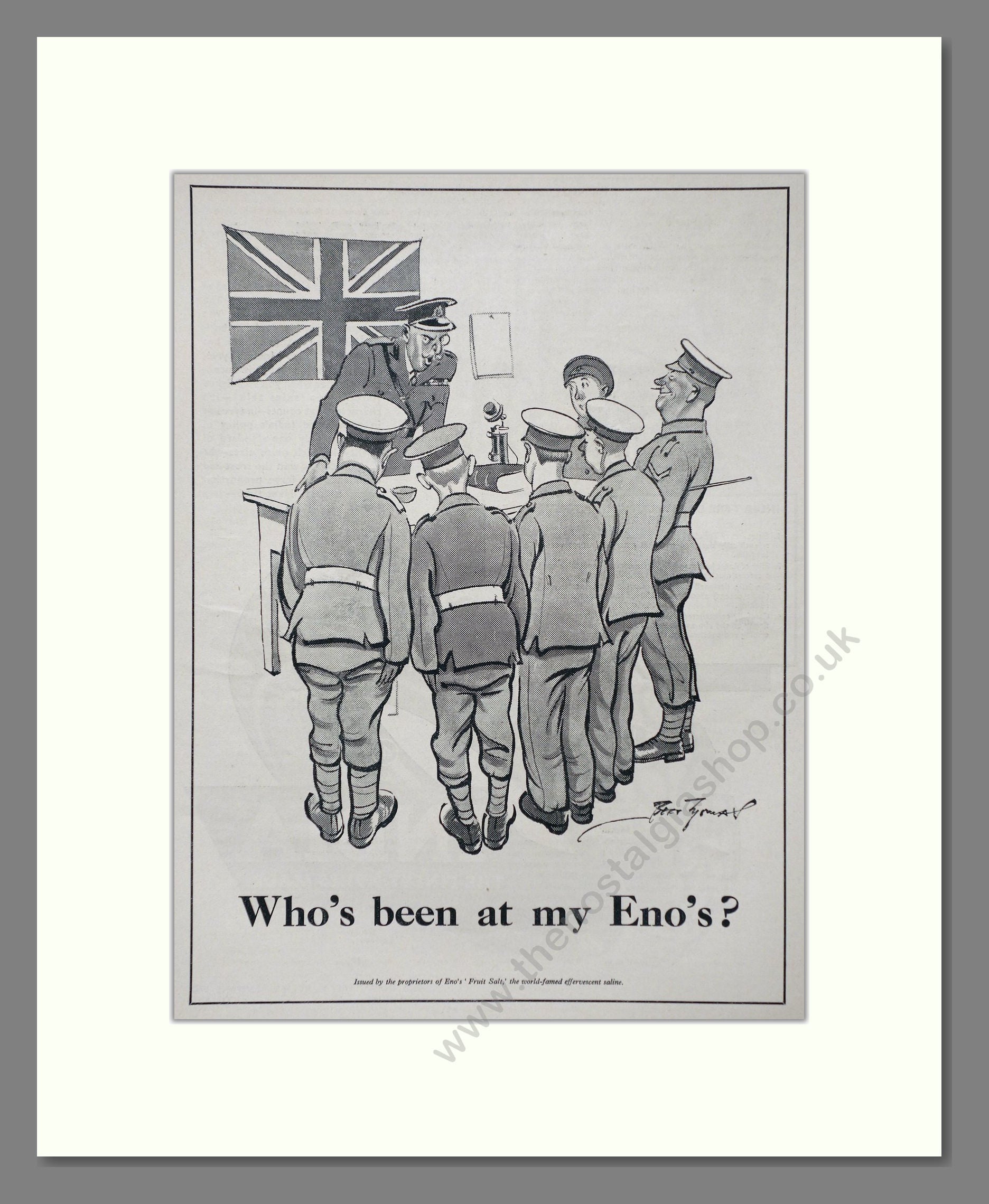 Eno's - Fruit Salt. Vintage Advert 1934 (ref AD66939)