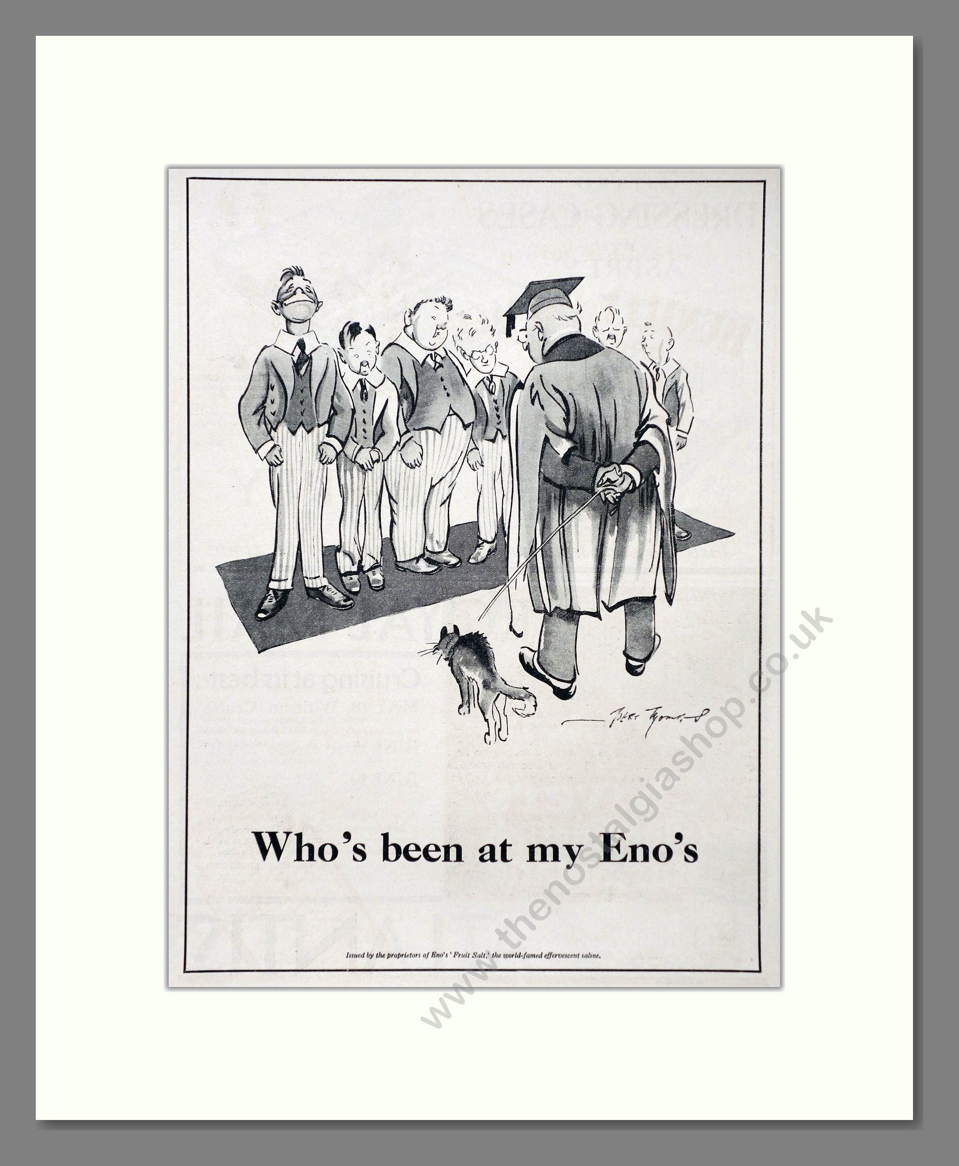 Eno's - Fruit Salt. Vintage Advert 1934 (ref AD66940)