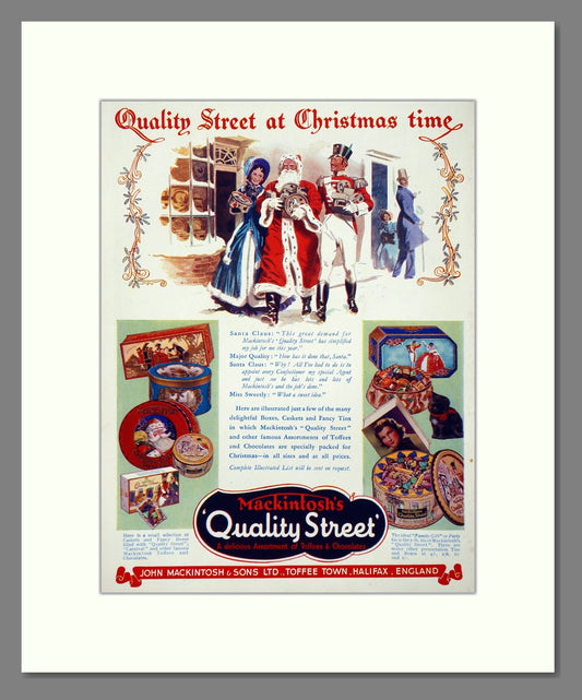 Mackintosh's - Quality Street. Vintage Advert 1937 (ref AD67018)