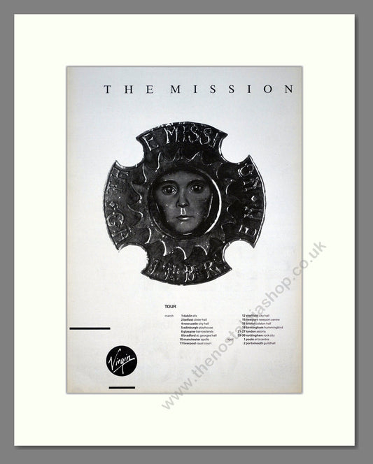 Mission (The) - Children (Double Advert). Vintage Advert 1988 (ref AD20928)