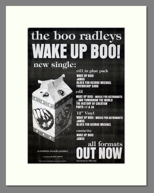 Boo Radleys (The) - Wake Up Boo!. Vintage Advert 1995 (ref AD20949)