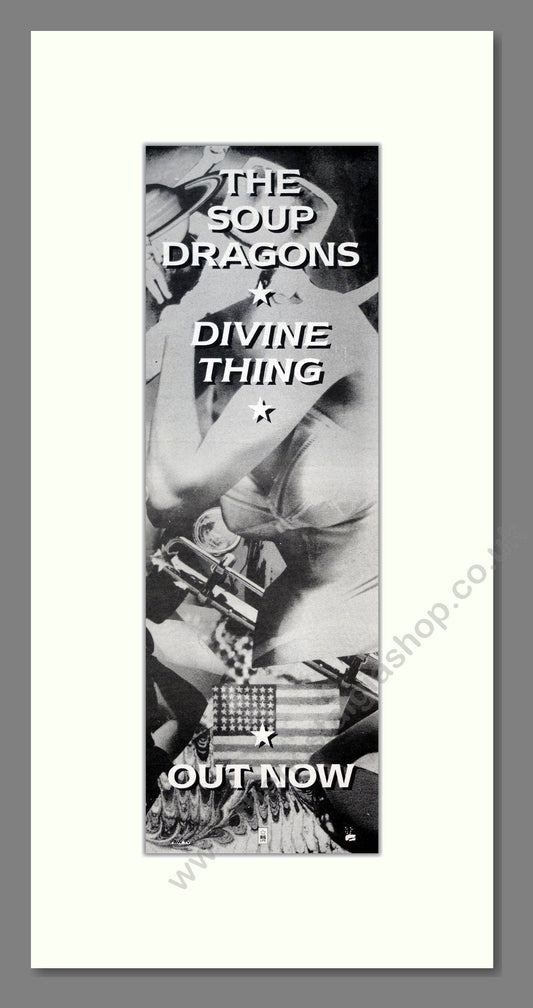 Soup Dragons (The) - Divine Thing. Vintage Advert 1992 (ref AD201592)
