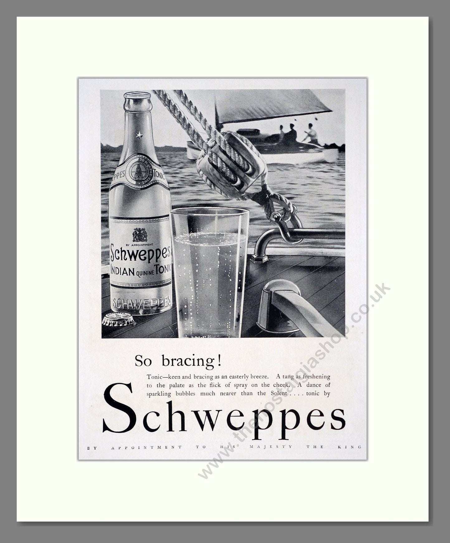 Schweppes - Indian Tonic Water. Vintage Advert 1934 (ref AD67028)