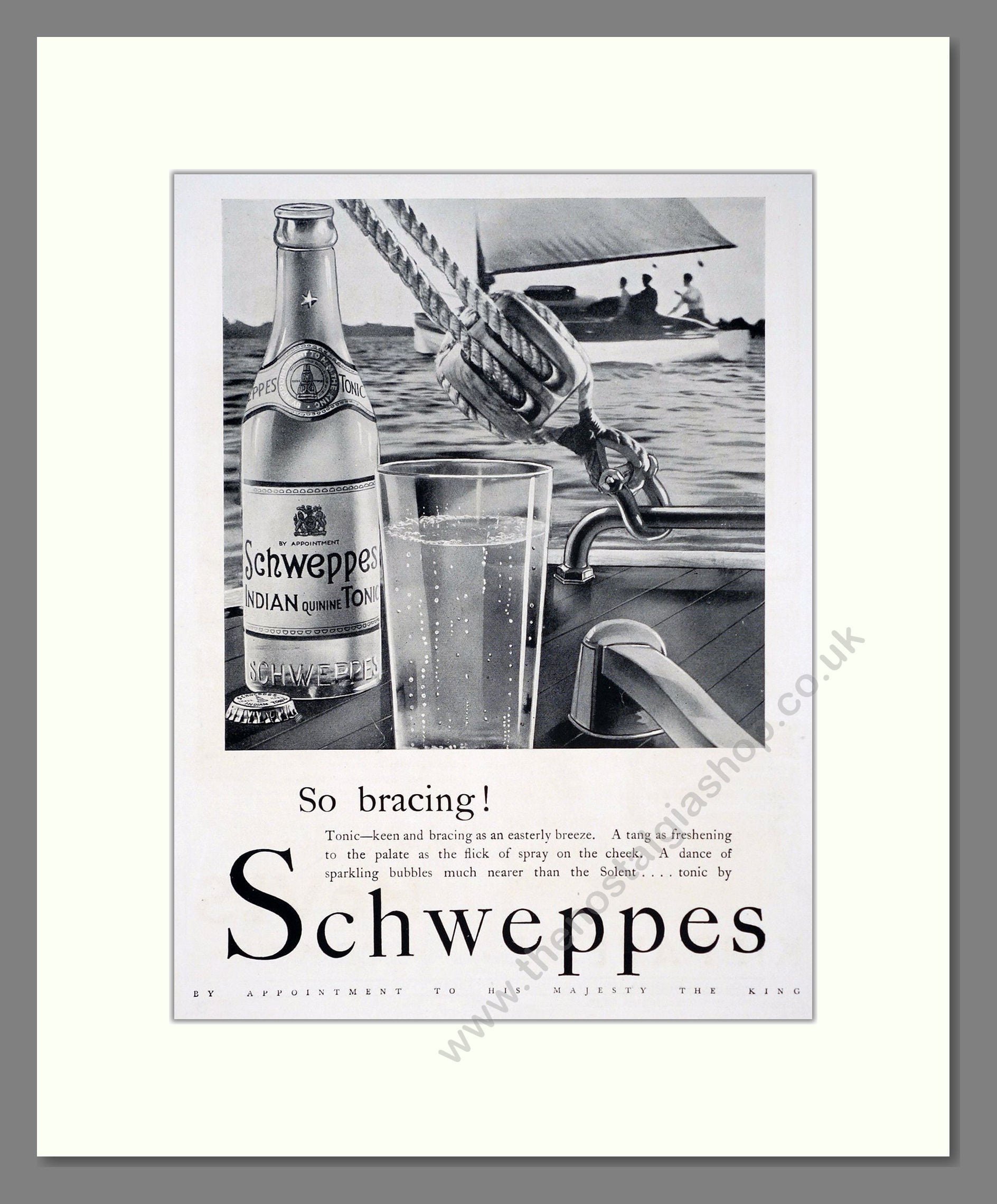 Schweppes - Indian Tonic Water. Vintage Advert 1934 (ref AD67028)