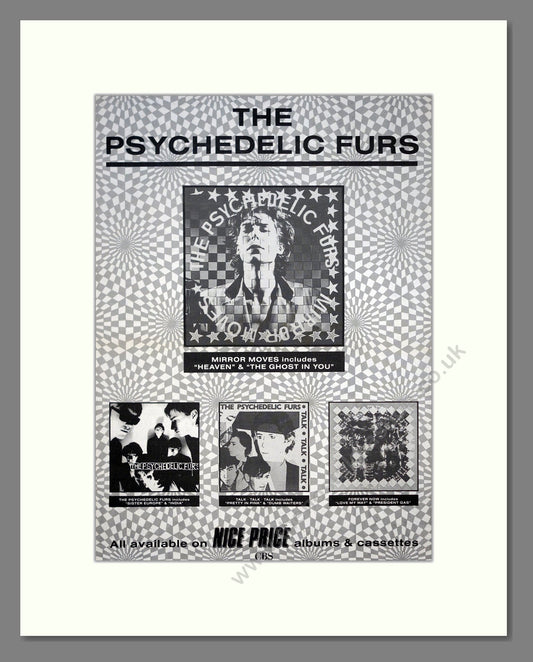 Psychedelic Furs (The) - Mirror Moves. Vintage Advert 1987 (ref AD21009)