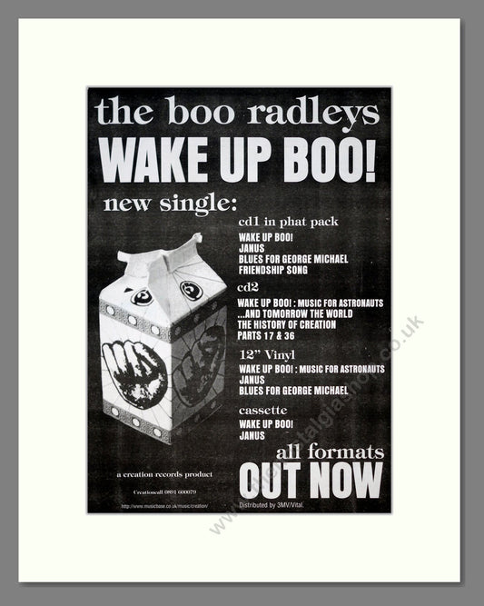 Boo Radleys (The) - Wake Up Boo!. Vintage Advert 1995 (ref AD21010)