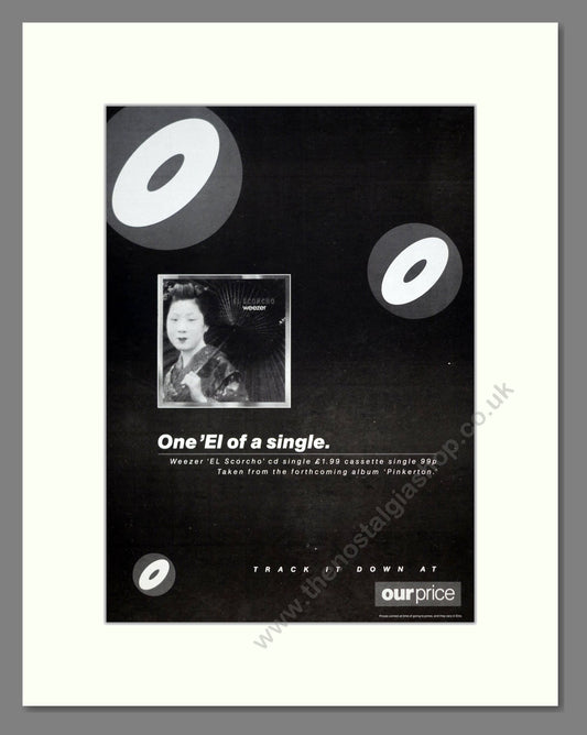 Weezer - El Scorchio. Vintage Advert 1996 (ref AD21021)