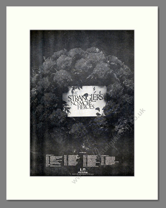 Stranglers (The) - No More Heroes. Vintage Advert 1977 (ref AD21037)