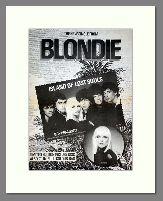 Blondie - Island Of Lost Souls. Vintage Advert 1980 (ref AD21061)