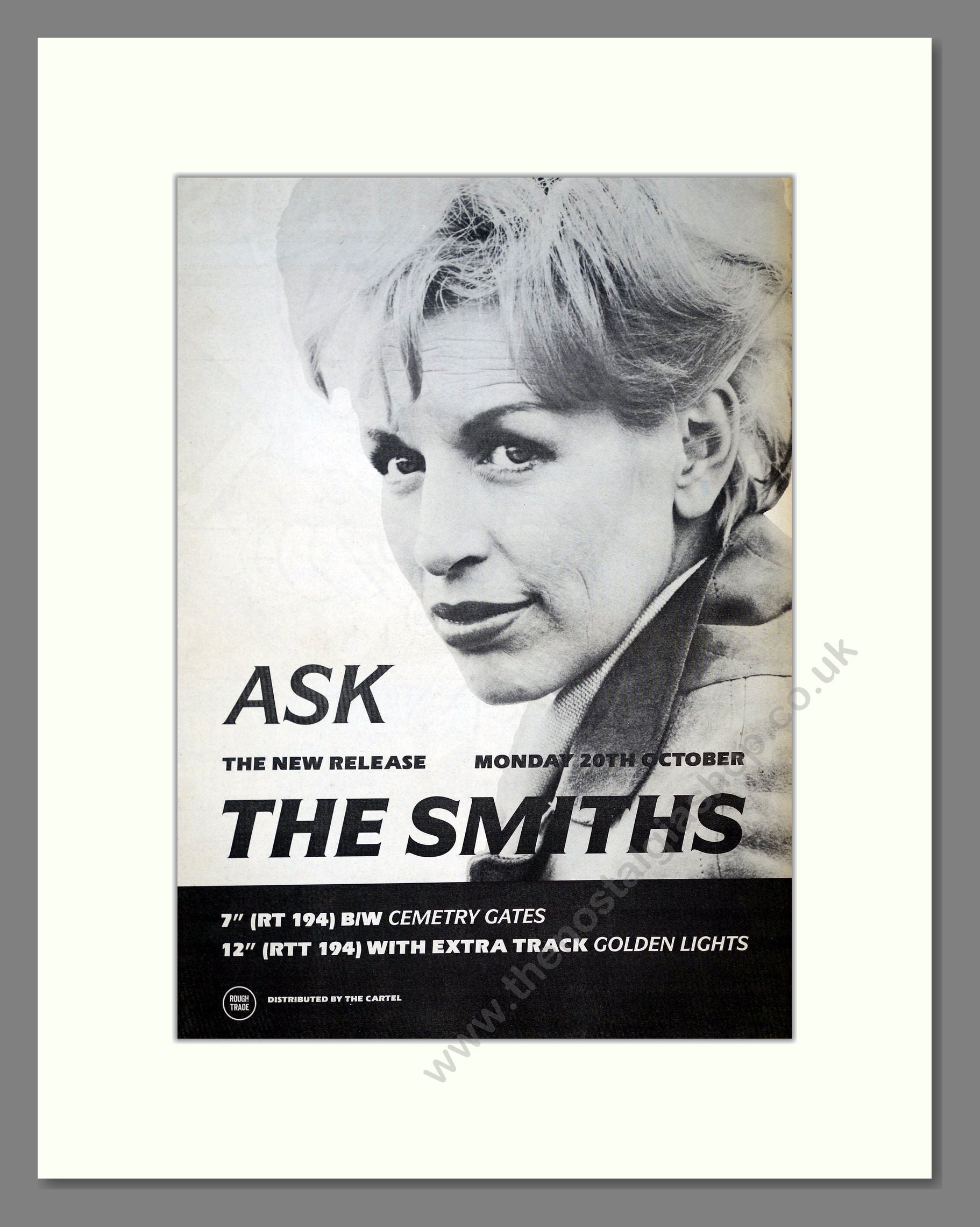 Smiths (The) - Ask. Vintage Advert 1986 (ref AD21070)
