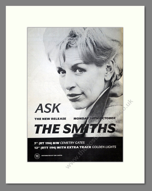 Smiths (The) - Ask. Vintage Advert 1986 (ref AD21070)