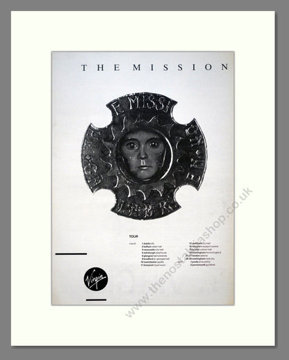 Mission (The) - Children (Double Advert). Vintage Advert 1988 (ref AD21118)