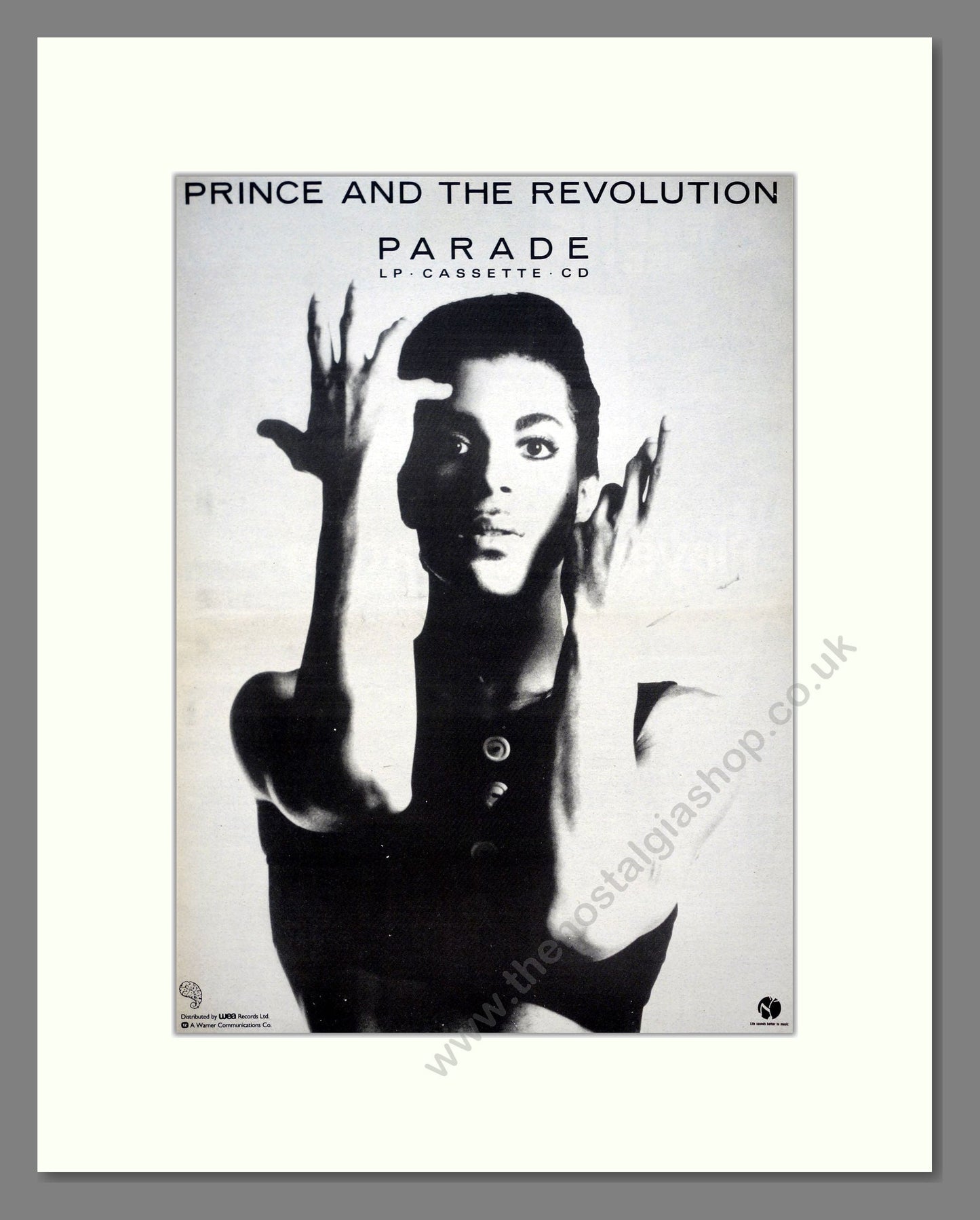Prince And The Revolution - Parade. Vintage Advert 1986 (ref AD21134)