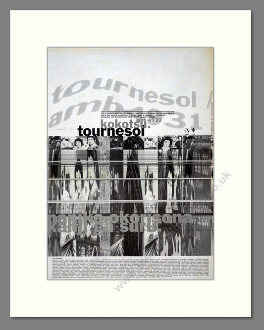 Tournesol - Amb 4931. Vintage Advert 1994 (ref AD21179)