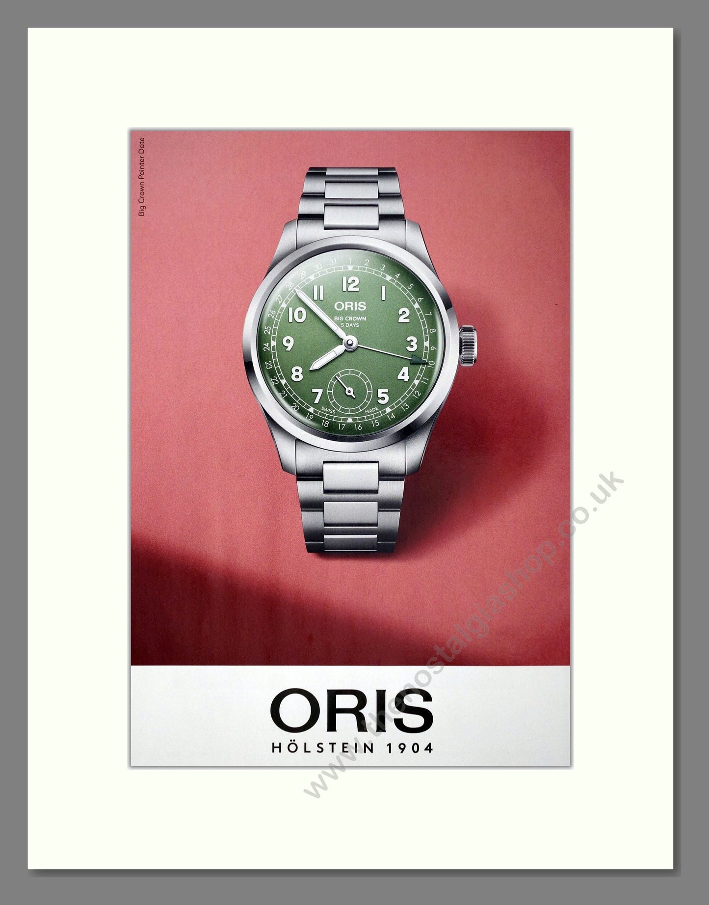 Oris - Big Crown. Vintage Advert 2025 (ref AD67492)