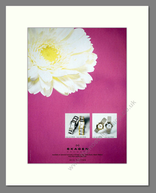 Skagen - Various Watches. Vintage Advert 2000 (ref AD67500)