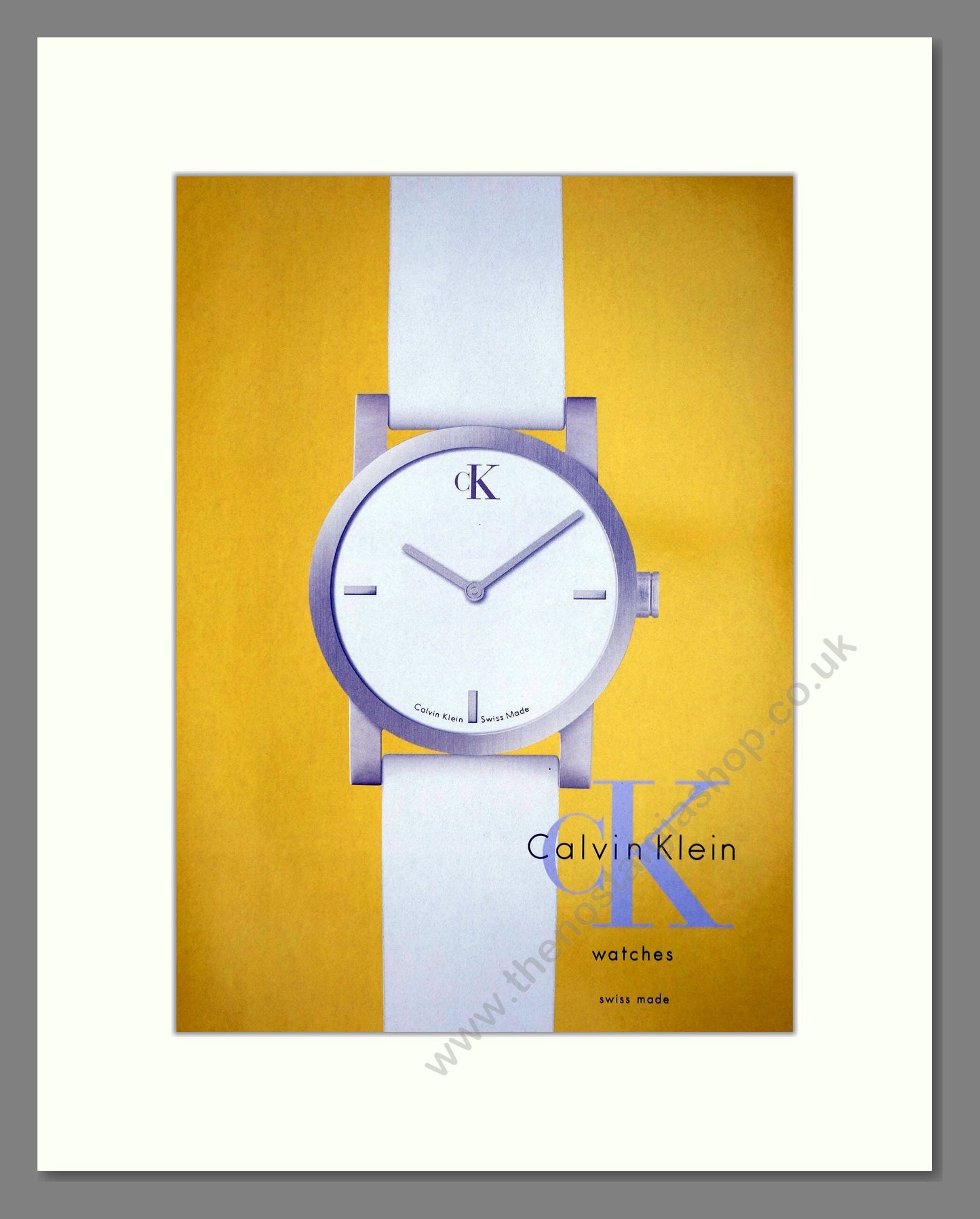 Calvin Klein - CK Watches. Vintage Advert 1999 (ref AD67505)