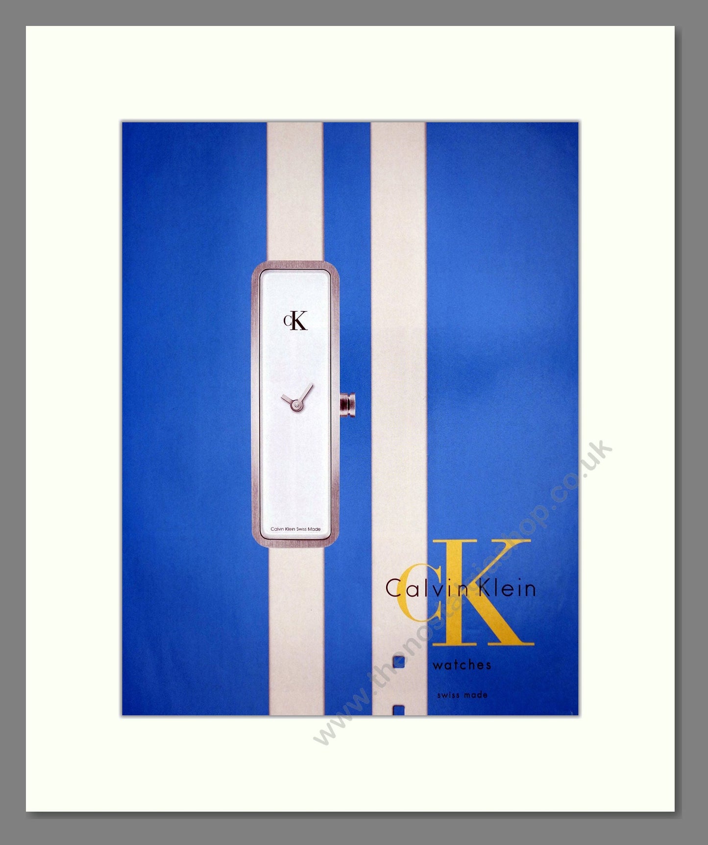 Calvin Klein - CK Watches. Vintage Advert 2000 (ref AD67506)