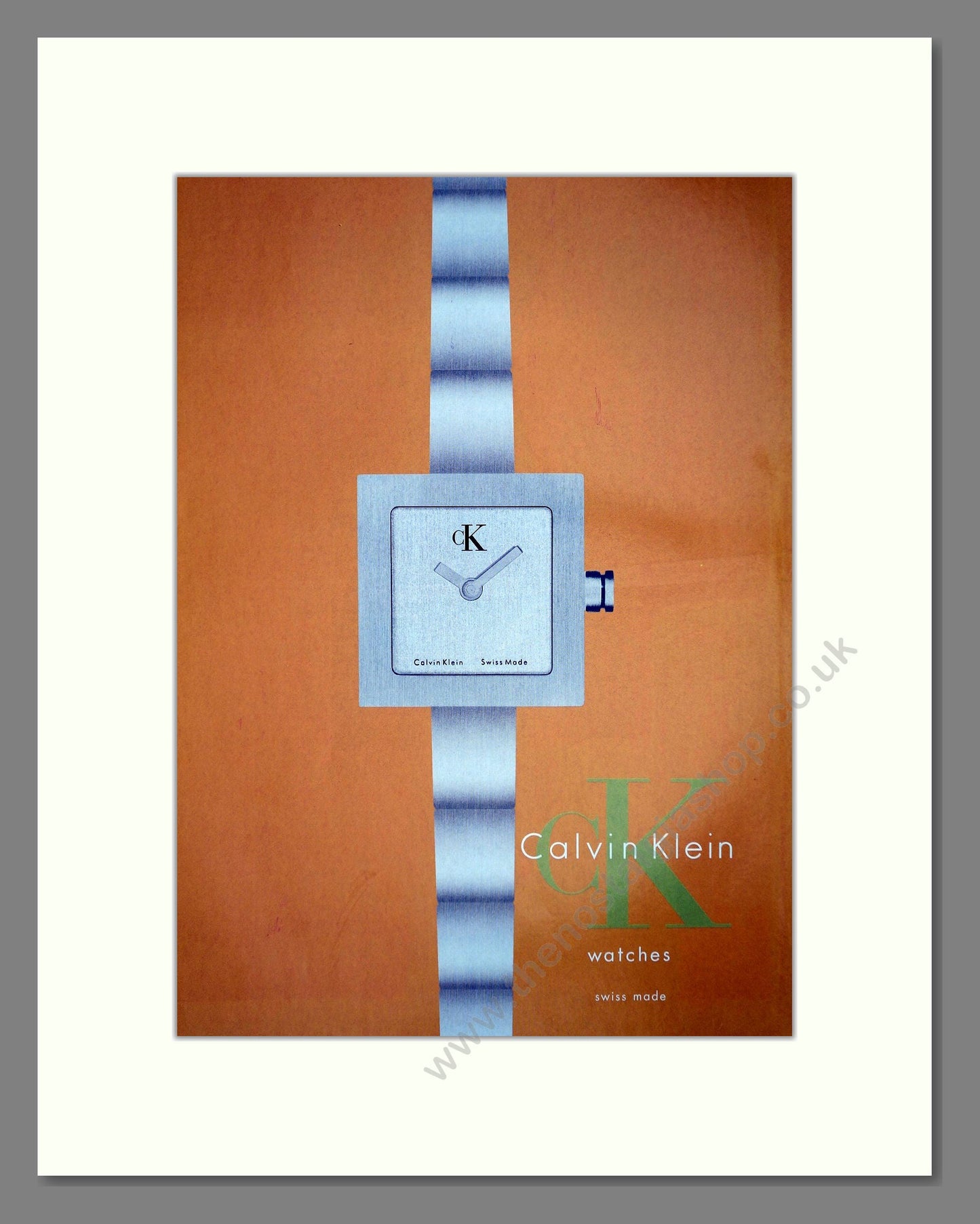 Calvin Klein - CK Watches. Vintage Advert 1999 (ref AD67508)