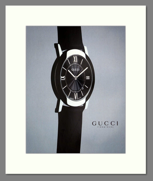 Gucci - Timepieces. Vintage Advert 2000 (ref AD67509)