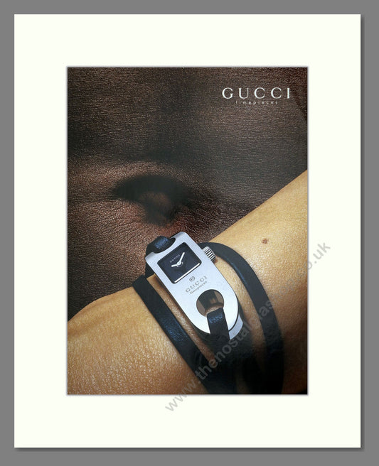 Gucci - Timepieces. Vintage Advert 2000 (ref AD67513)