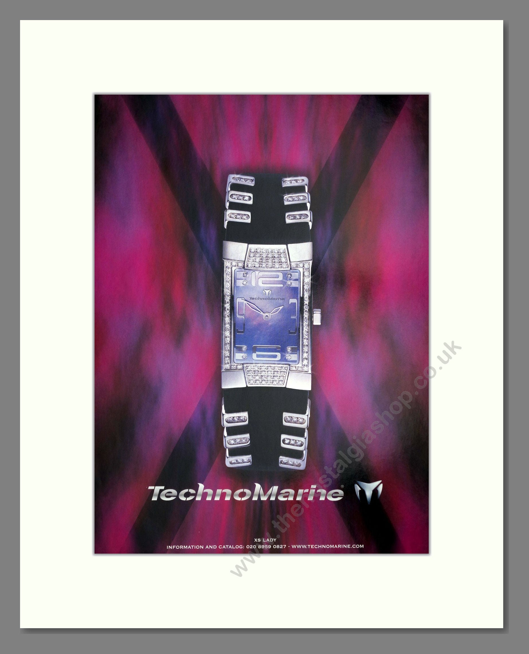 TechnoMarine - Excess Lady. Vintage Advert 1992 (ref AD67533)