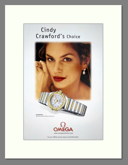 Omega - Constellation. Vintage Advert 2000 (ref AD67555)