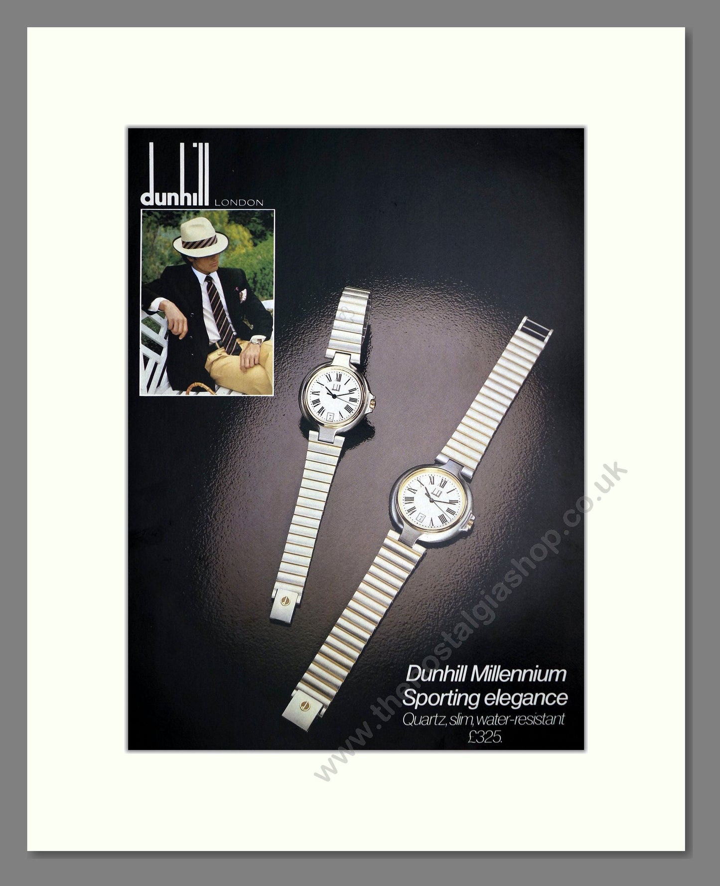 Dunhill - Millennium. Vintage Advert 2000 (ref AD67558)