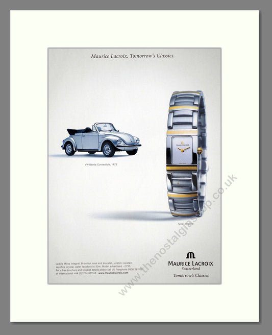 Maurice Lacroix - Miros Integrale. Vintage Advert 2000 (ref AD67561)