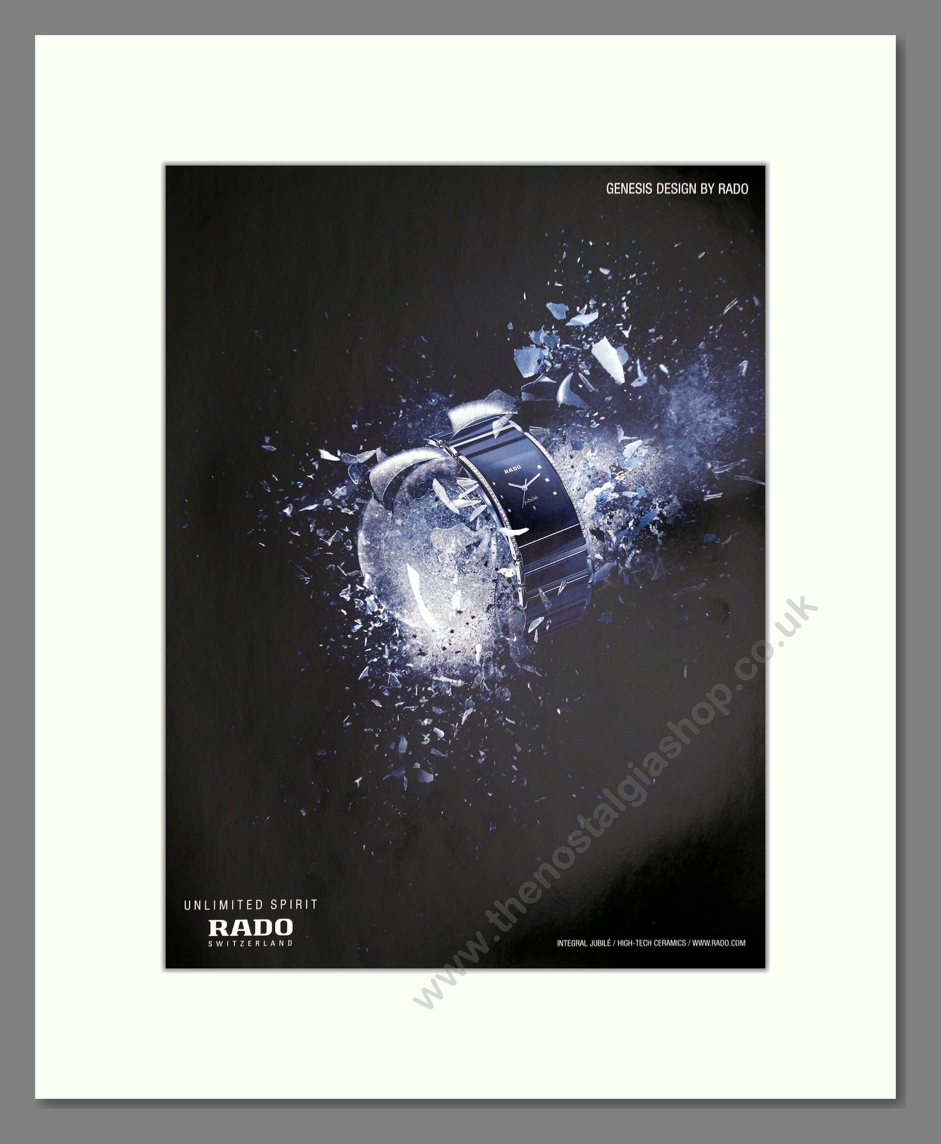 Rado - Genesis. Vintage Advert 2021 (ref AD67565)