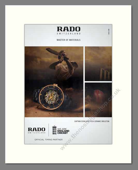 Rado - Captain Cook. Vintage Advert 2025 (ref AD67566)