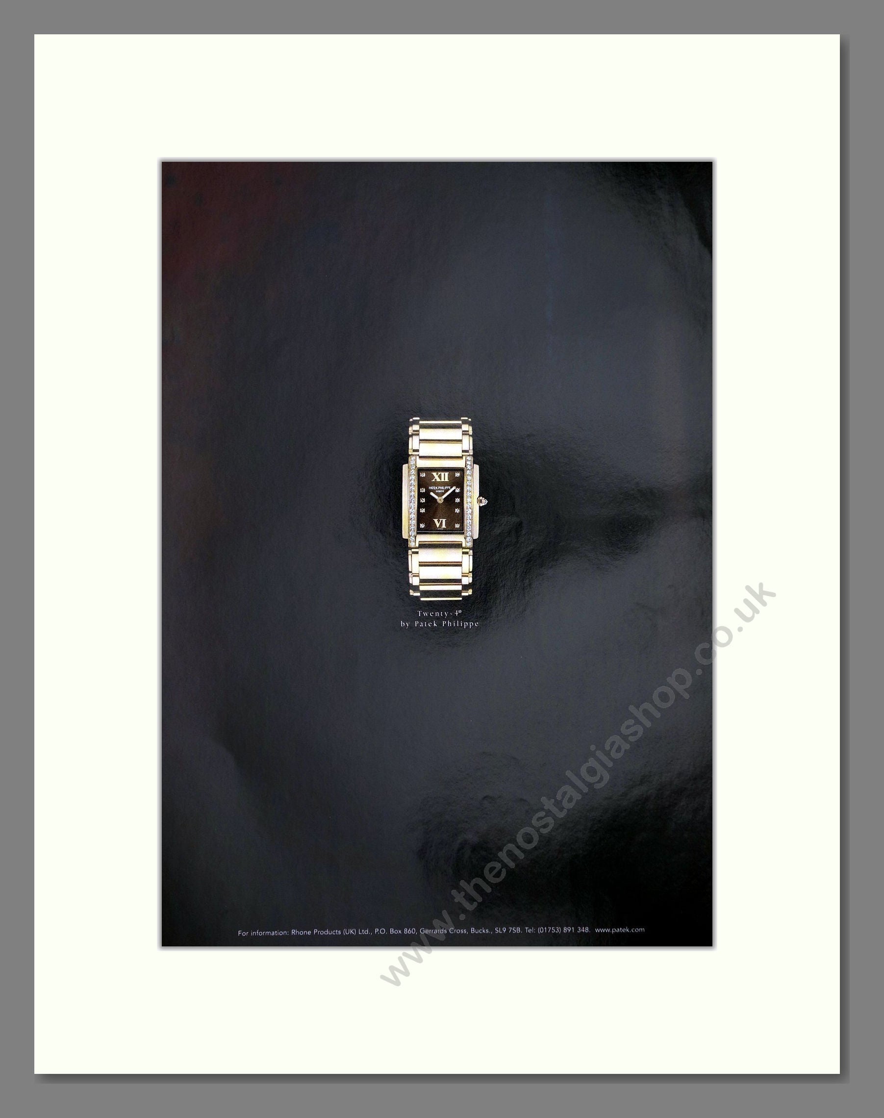 Patek Philippe - Twenty-4. Vintage Advert 2000 (ref AD67576)