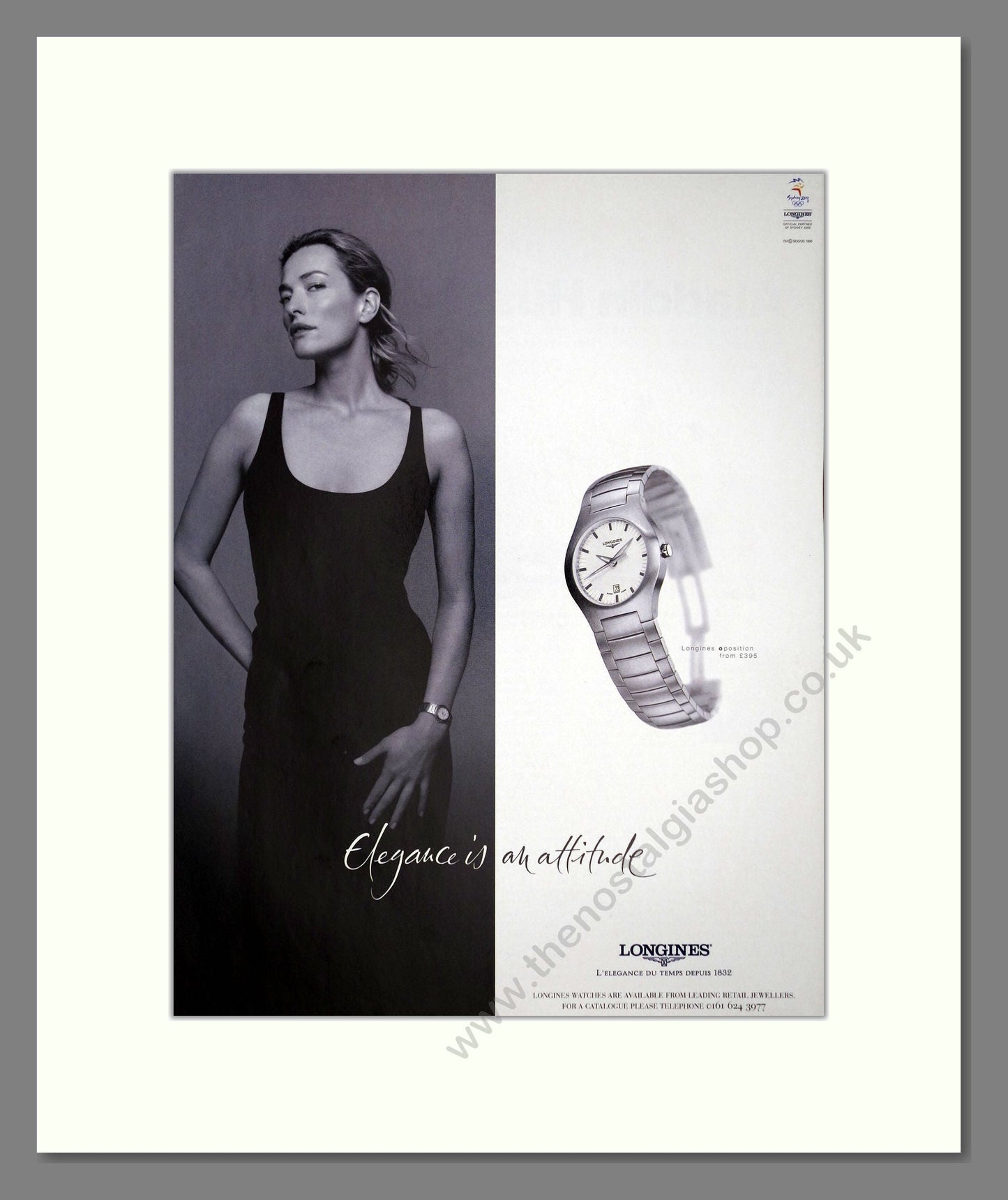 Longines - Oposition. Vintage Advert 2000 (ref AD67580)