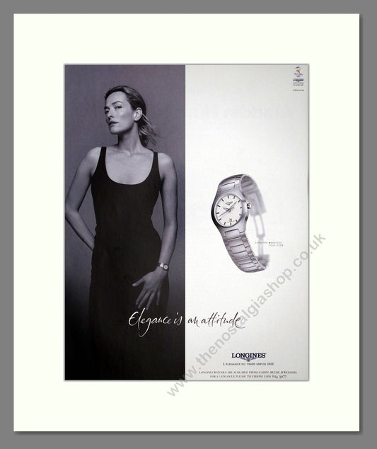 Longines - Oposition. Vintage Advert 2000 (ref AD67580)