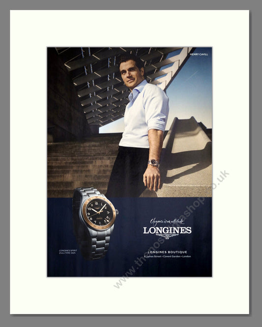 Longines - Spirit Zulu Time. Vintage Advert 2025 (ref AD67583)
