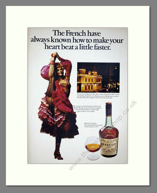 Hennessy - Brandy / Cognac. Vintage Advert 1973 (ref AD67591)