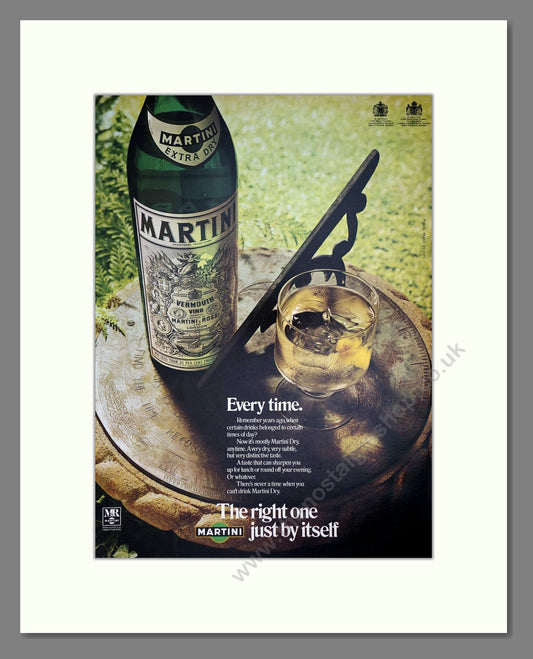 Martini - Vermouth. Vintage Advert 1973 (ref AD67601)