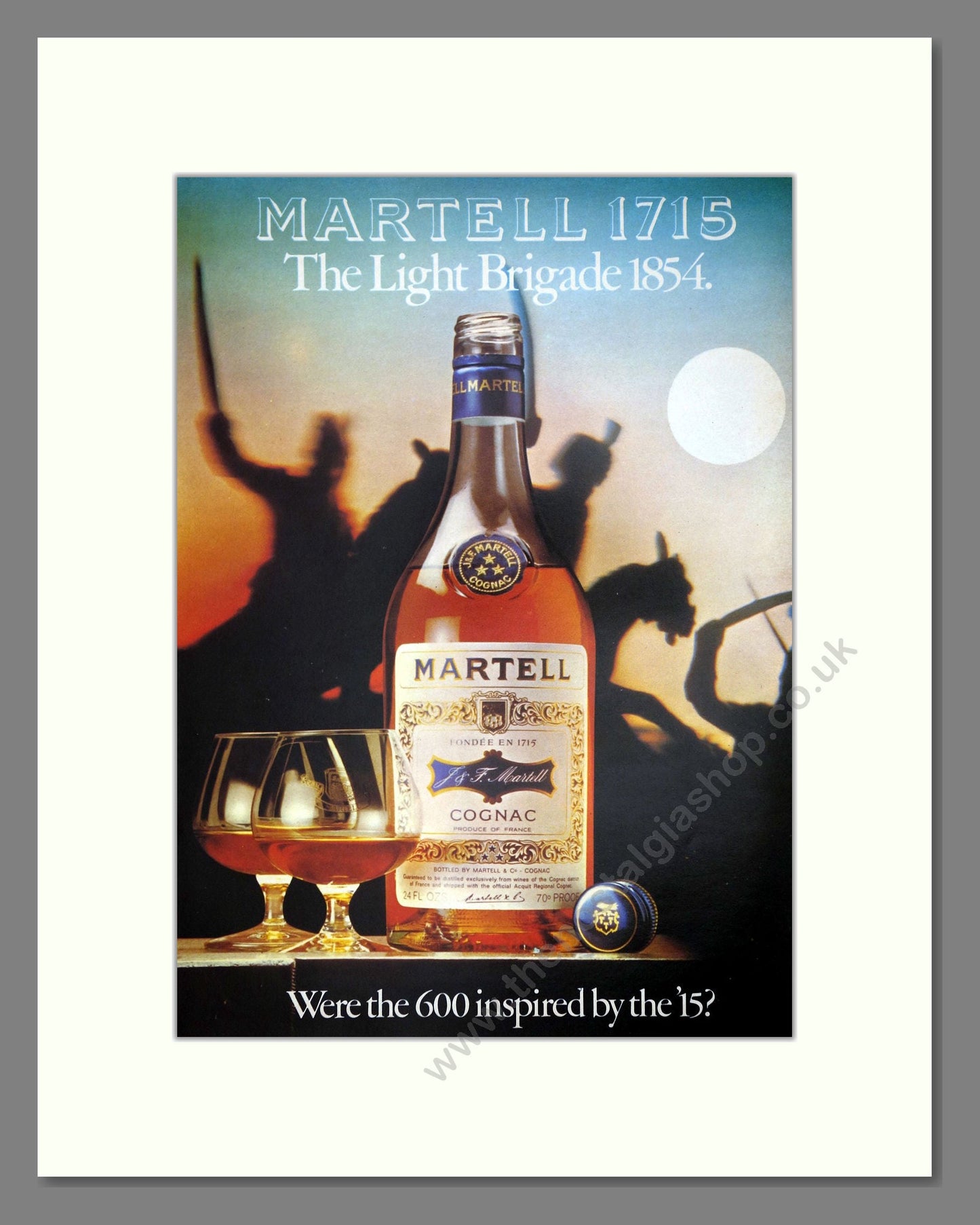 Martell - Brandy / Cognac. Vintage Advert 1974 (ref AD67642)