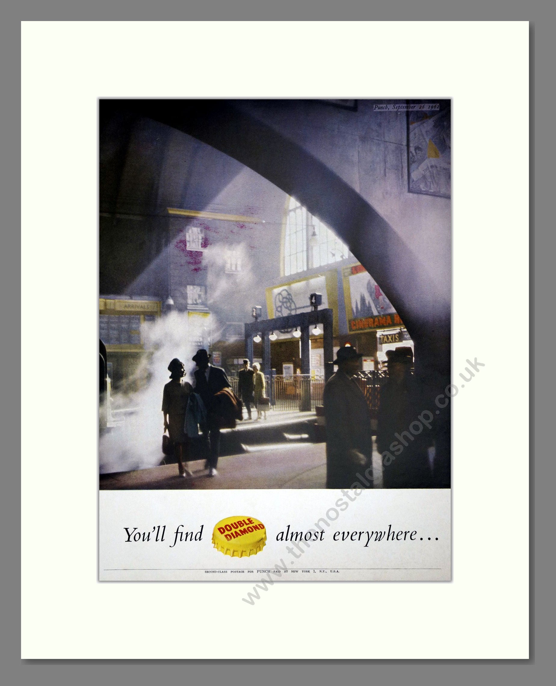 Double Diamond - Cider. Vintage Advert 1962 (ref AD67646)