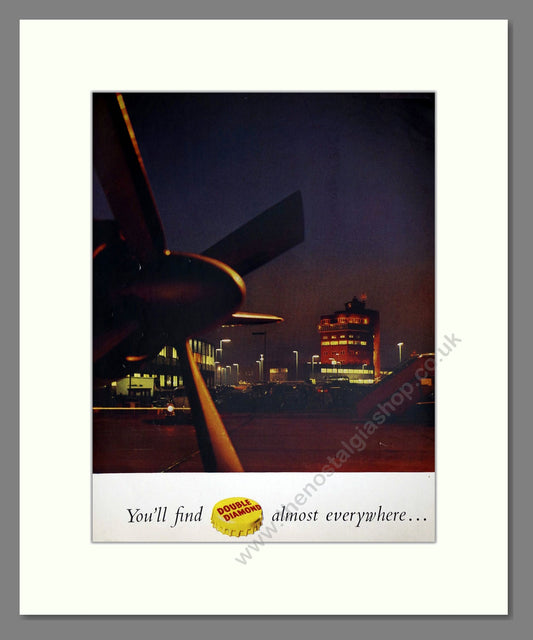 Double Diamond - Cider. Vintage Advert 1962 (ref AD67647)