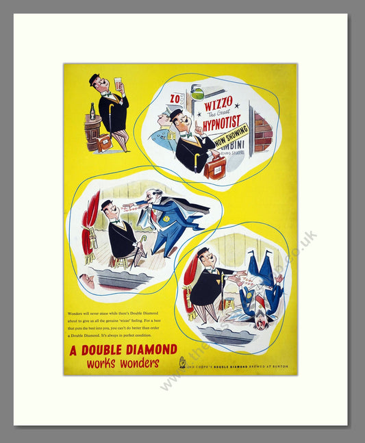 Double Diamond - Cider. Vintage Advert 1952 (ref AD67649)