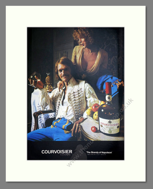 Courvoisier - Brandy / Cognac. Vintage Advert 1972 (ref AD67660)
