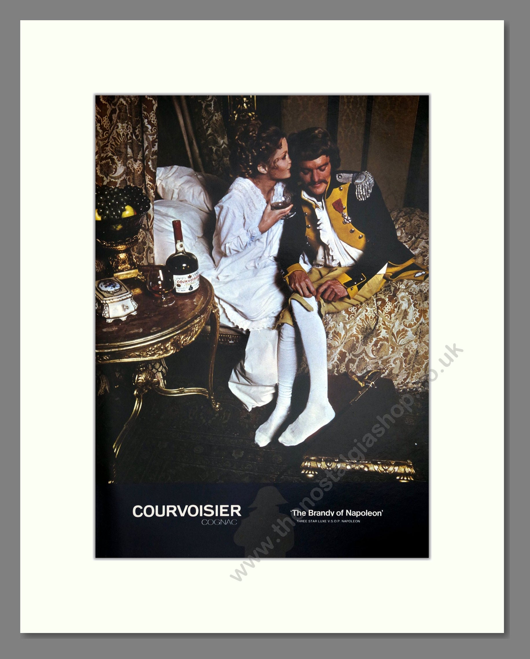 Courvoisier - Brandy / Cognac. Vintage Advert 1972 (ref AD67662)