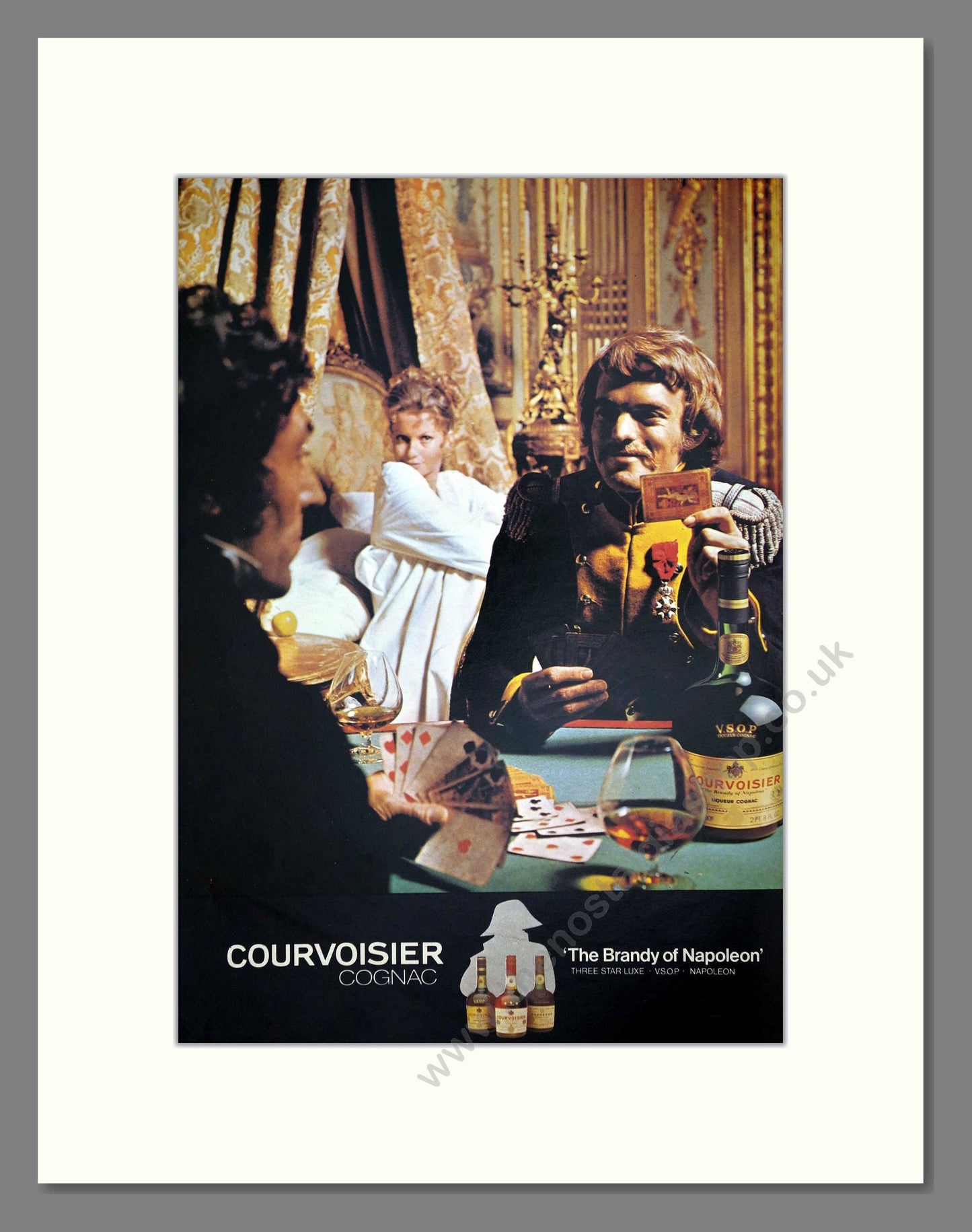 Courvoisier - Brandy / Cognac. Vintage Advert 1974 (ref AD67663)