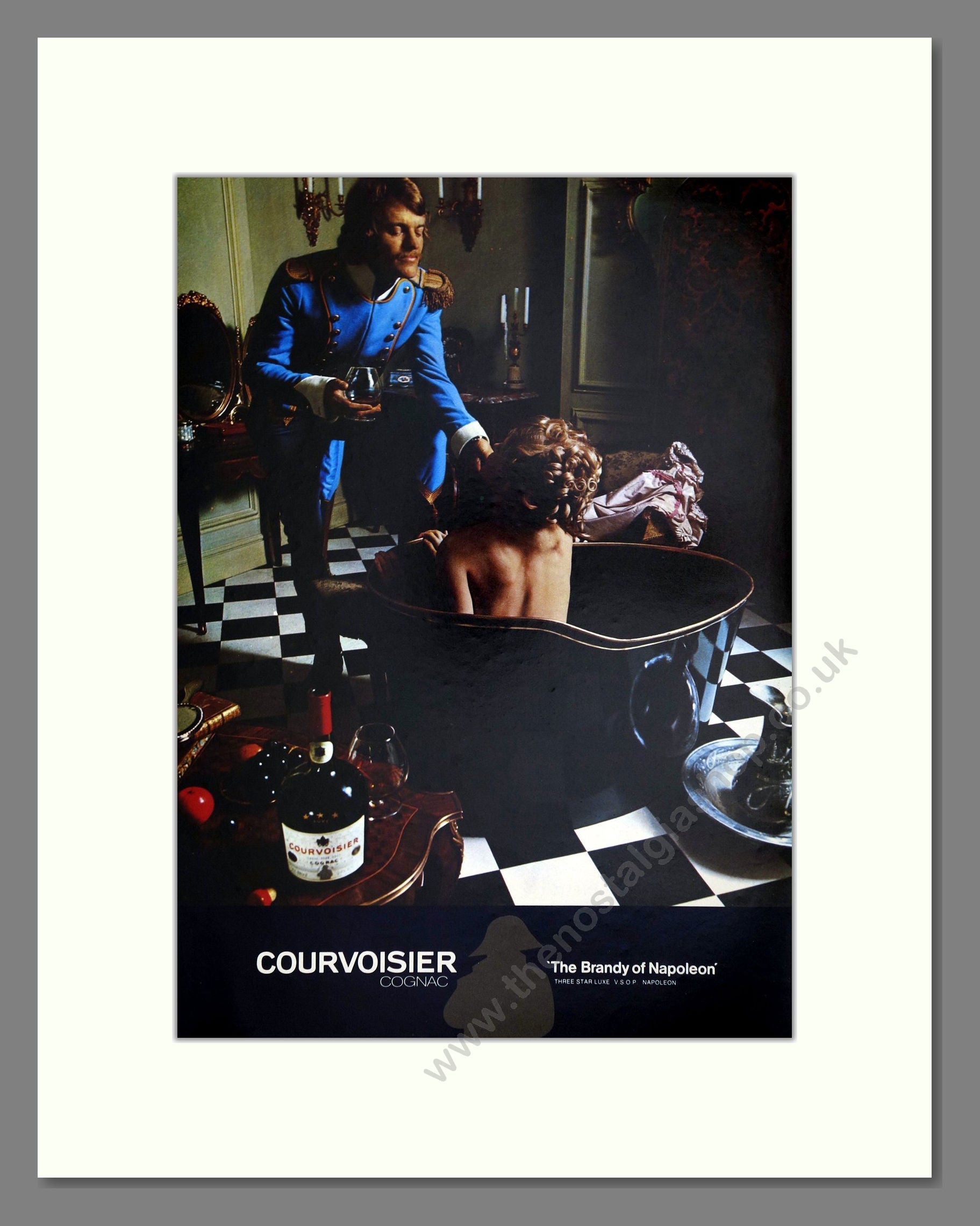 Courvoisier - Brandy / Cognac. Vintage Advert 1972 (ref AD67666)